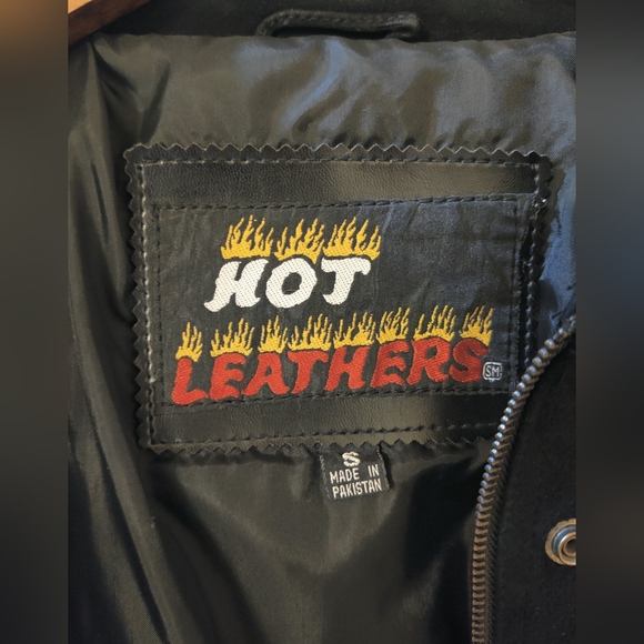 Vintage Hot Leathers Fringe Jacket - Size S - Picture 11 of 11